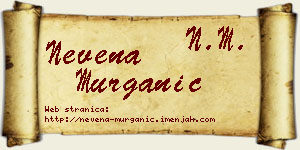 Nevena Murganić vizit kartica